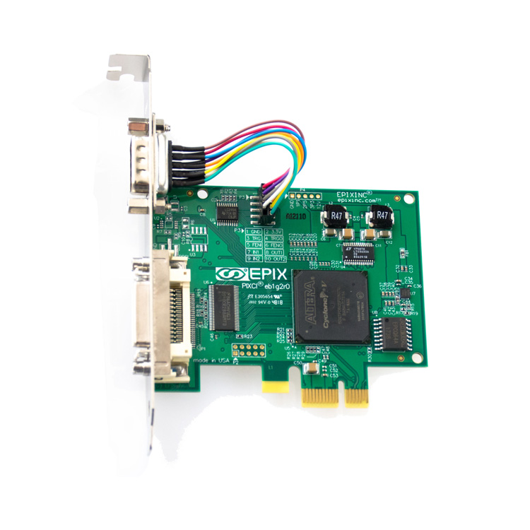PIXCI ® EB1G2 - PCIe2.0 x1 Camera Link圖像采集卡