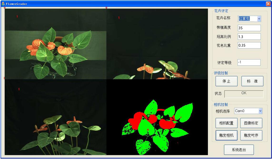 花卉評級系統-圖像采集